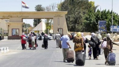 صورة فتح معبر رفح بعد أعياد اليهود بآلية 2005