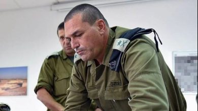 صورة زامير: الخط الأصفر هو خط حدودي جديد في قطاع غزة
