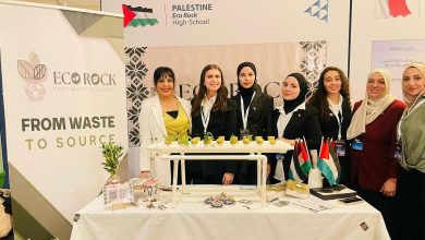 صورة “إيكو روك” الفلسطينية تفوز بجائزة أفضل شركة طلابية على مستوى الوطن العربي