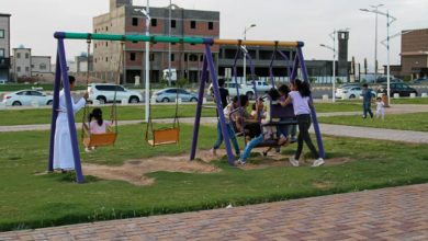 صورة حدائق ومتنزهات طريف تشهد إقبالاً كبيرًا من الزوار