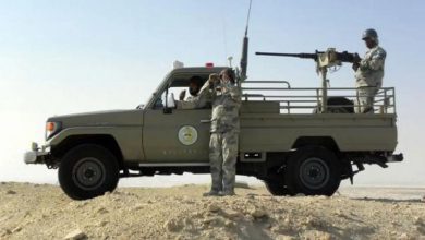 صورة القبض على مخالف من الجنسية الإثيوبية لتهريبه 140 كجم من القات في جازان