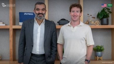 صورة «السواحه» يجتمع مع مارك زوكربيرغ لتعزيز الشراكات التقنية في الذكاء الاصطناعي وتقنيات المستقبل