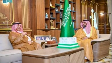 صورة أمير جازان يستقبل وزير التعليم ويدشّن مشروعات تعليمية بأكثر من مليار ريال