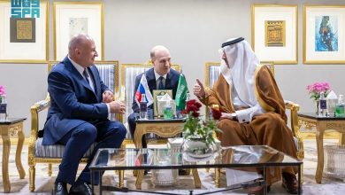 صورة وزير شؤون الدفاع المدني والطوارئ الروسي يصل إلى الرياض لحضور بطولة العالم لرياضة الإطفاء والإنقاذ