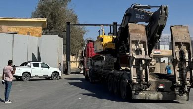 صورة للمشاركة في إعادة إعمار غزة… مصر ترسل معدات ثقيلة إضافية
