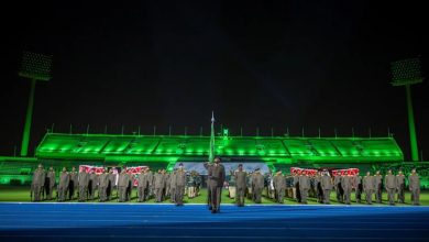 صورة نائب وزير الداخلية المكلف يشهد حفل افتتاح بطولة العالم لرياضة الإطفاء والإنقاذ