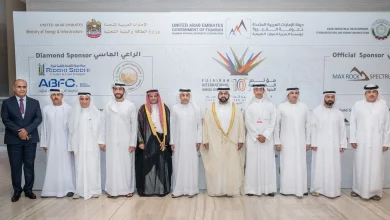 صورة محمد الشرقي يحضر افتتاح مؤتمر الفجيرة الدولي للتعدين