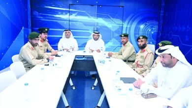 صورة شرطة دبي تؤكد إسعاد المتعاملين عبر تقديم خدمات متميزة