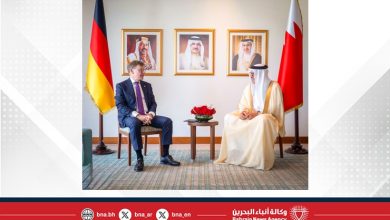 صورة وزير الخارجية يلتقي مع وزير الخارجية في جمهورية ألمانيا الاتحادية