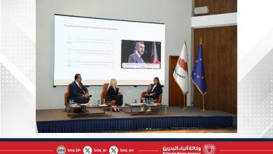 صورة نائب رئيس مجلس أمناء مركز الملك حمد العالمي للتعايش والتسامح يجتمع مع الممثلة الخاصة لجمهورية قبرص لشؤون الحريات الدينية