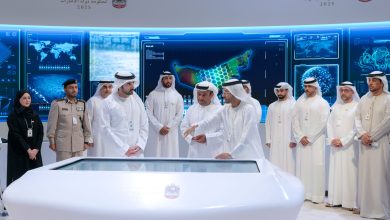 صورة حمدان بن محمد يشهد جانباً من التمرين الوطني متعدد القطاعات لـ “الطوارئ والأزمات” و”الأمن السيبراني”