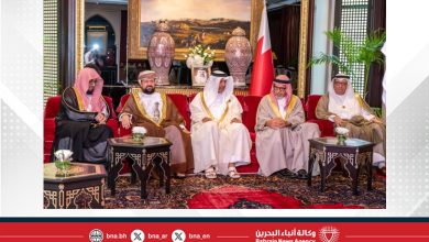 صورة نائب رئيس المجلس الأعلى للقضاء ووزير العدل والشؤون الإسلامية والأوقاف يستقبلان عددًا من رؤساء الوفود القضائية والعدلية المشاركة في منتدى الملك حمد للعدالة