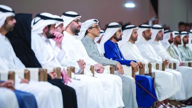 صورة بحضور محمد بن راشد.. منصور بن زايد يُكرّم الفائزين بـ «وسام الإمارات للثقافة والإبداع»
