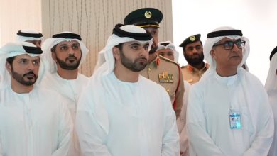 صورة منصور بن محمد يُدشّن “نظام الإبلاغ الذكي عن الاختراقات الأمنية” لهيئة دبي للطيران المدني