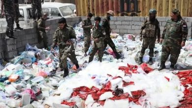 صورة تورط واضح لإيران في تهريب المخدرات إلى اليمن.. الداخلية تعلن حصاد 9 أشهر من عملياتها في ضبط المخدرات ومئات المتهمين بتعاطيها وترويجها