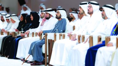 صورة بحضور محمد بن راشد.. سيف بن زايد يكرّم فِرَق الاتحاد المتميزة