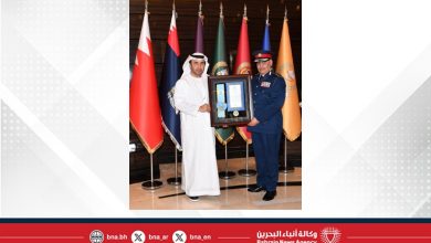 صورة رئيس الأمن العام يستقبل المفتش العام بوزارة الداخلية الإماراتية ورئيس الإنتربول