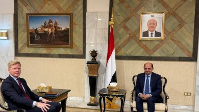 صورة الزنداني يلتقي غروندبرغ ويشدد على تنفيذ قرارات مجلس الأمن