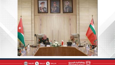 صورة اجتماع اللجنة البحرينية الأردنية المشتركة العليا في مجال التعاون العسكري