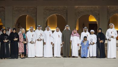 صورة الفائزون بـ”جائزة أبوظبي” نماذج ملهمة جسدت قيم العطاء