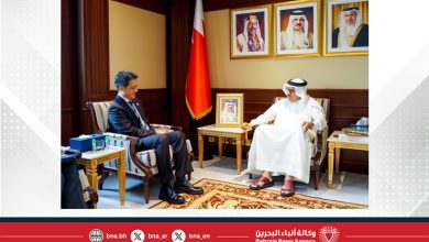صورة وزير الخارجية يستقبل القنصل الفخري لمملكة البحرين في هونغ كونغ
