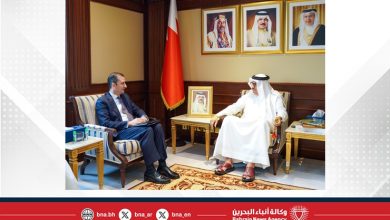 صورة وزير الخارجية يستقبل سفير جمهورية قبرص لدى مملكة البحرين