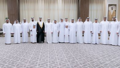 صورة حمدان بن محمد يحضر أفراح عبدالغفار حسين والمري