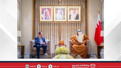 صورة وزير المالية والاقتصاد الوطني يستقبل سفير جمهورية قبرص لدى مملكة البحرين