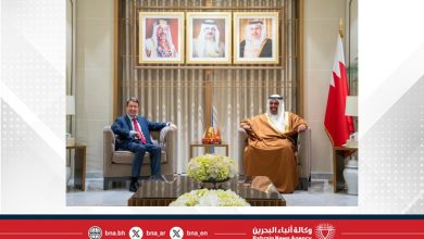 صورة وزير المالية والاقتصاد الوطني يستقبل سفير جمهورية ألمانيا الاتحادية لدى مملكة البحرين