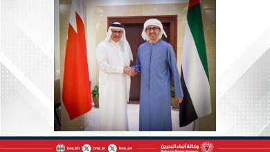 صورة وزير الخارجية يجتمع مع نائب رئيس الوزراء وزير خارجية دولة الإمارات العربية المتحدة