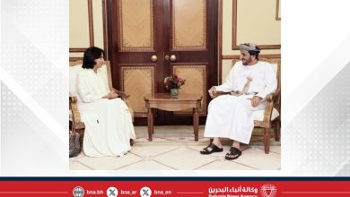 صورة مدير عام أكاديمية محمد بن مبارك آل خليفة للدراسات الدبلوماسية تجتمع مع وكيل وزارة الخارجية للشؤون السياسية في سلطنة عمان