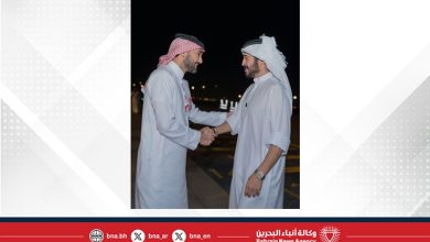 صورة خالد بن حمد يصل الرياض لحضور منافسات دورة ألعاب التضامن الإسلامي السادسة