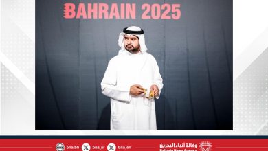 صورة سمو الشيخ عيسى بن علي يشهد ختام بطولة الخليج لكرة السلة 3×3 ويتوج الأبطال