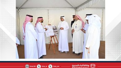 صورة محافظ المحافظة الجنوبية يتفقد عدد من المشاريع الخدمية والتنموية بمدينة الرفاع
