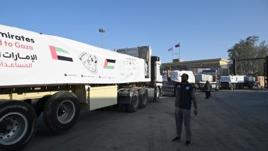 صورة “الفارس الشهم 3” تُعزز الدعم الإماراتي لغزة بالقافلة 294
