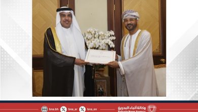 صورة جلالة الملك المعظم يبعث برسالة خطية إلى سلطان عُمان