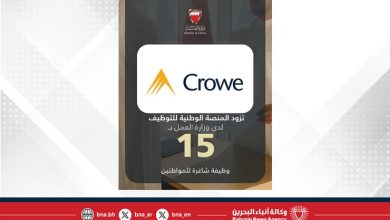 صورة كرو بي إج شركة تضامن مهنية تزود المنصة الوطنية للتوظيف بـ 15 وظيفة شاغرة للمواطنين