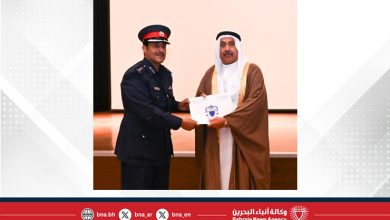 صورة وكيل وزارة الداخلية يحضر حفل تخريج المشاركين في الدورات التدريبية بالأكاديمية الملكية للشرطة