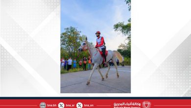 صورة ناصر بن حمد يشارك في بطولة آسيا للفروسية