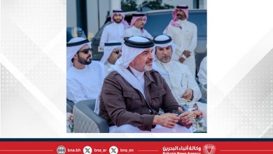 صورة جلالة الملك المعظم ينيب سمو الشيخ عبدالله بن حمد لحضور ختام موسم الموروث البحري