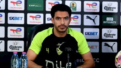 صورة عمر جابر: عندما يتواجد الزمالك في أي بطولة يكون المرشح الأول لحصدها