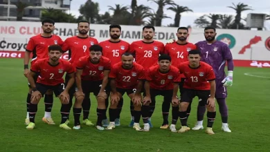 صورة تشكيل منتخب مصر الثاني لمواجهة الجزائر
