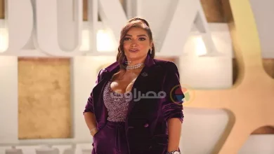 صورة “سحر اللون الموف”.. روجينا بـ لوك جريء في أحدث ظهور