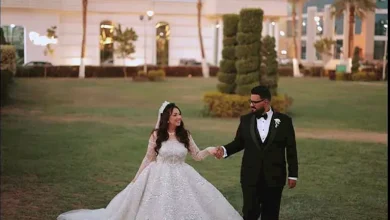 صورة بالصور.. حفل زفاف المطربة آية عبدالله والمخرج محمد العروسي