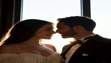 صورة مي عز الدين تخطف الأنظار في أول ظهور مع زوجها أحمد تيمور