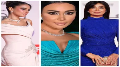 صورة درة ساحرة وعبير صبري جريئة.. 20 صورة للنجمات بفساتين ميرميد في مهرجان