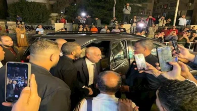 صورة 5 صور لحضور حسين لبيب عزاء محمد صبري نجم الزمالك السابق