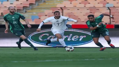 صورة التعادل يحسم مباراة منتخب مصر الثاني والجزائر الودية