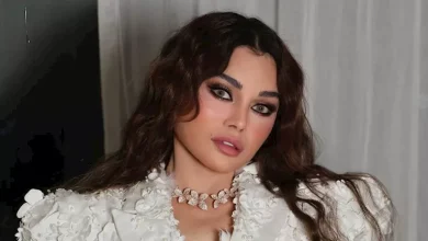 صورة بلوك مختلف.. ما سر اختيار هيفاء وهبي اللون المارون؟