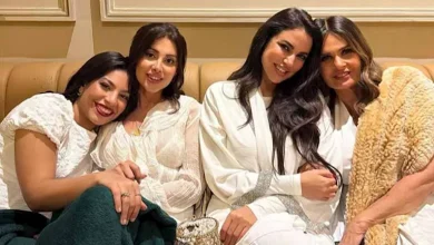 صورة درة تحتفل بانتهاء تصوير فيلم “الست لما” مع يسرا وياسمين رئيس ودنيا سام